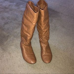 leather boots